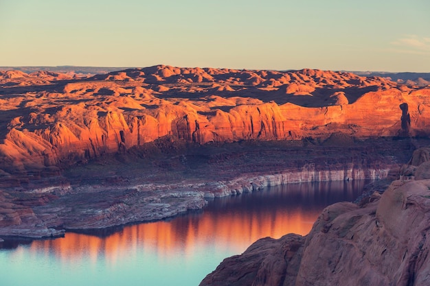 Lago Powell, punto de Alstrom, Estados Unidos