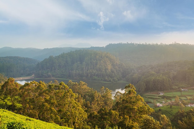 Lago en Sri Lanka