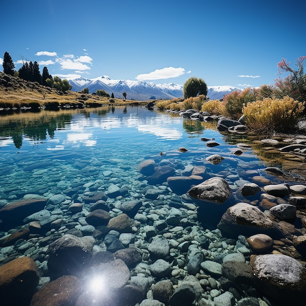 Lago Tekapo Isola Sud Nova Zelândia