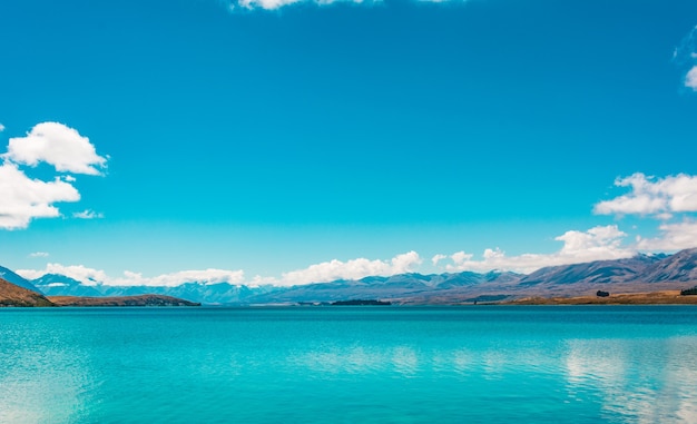 Lago tekapo nova zelândia