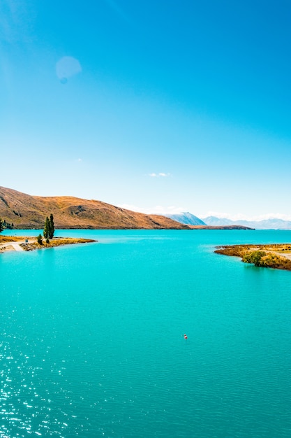 Foto lago tekapo nueva zelanda