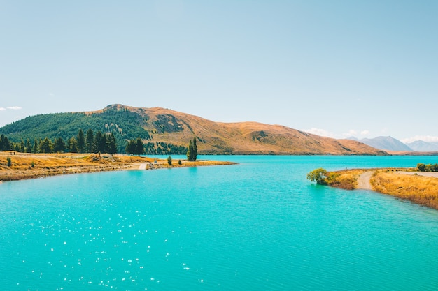 Foto lago tekapo nueva zelanda