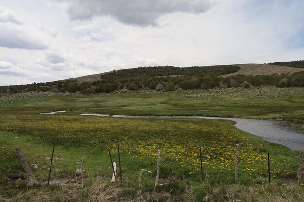 Lago y valle Koosharem Utah