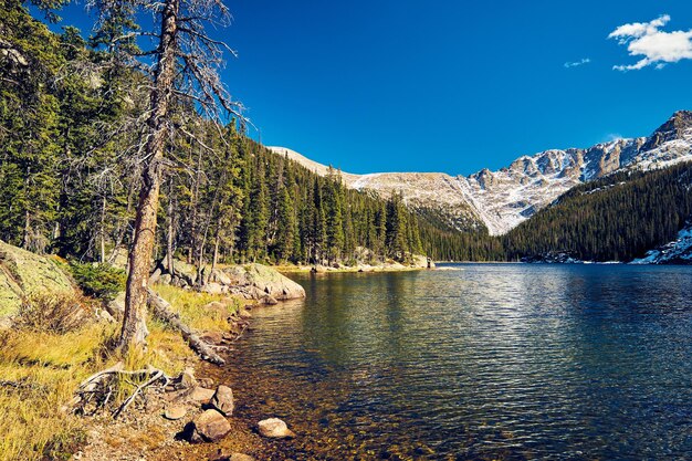 Lago Verna Montañas Rocosas Colorado EE.UU.