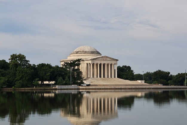 El lago en Washington, Estados Unidos