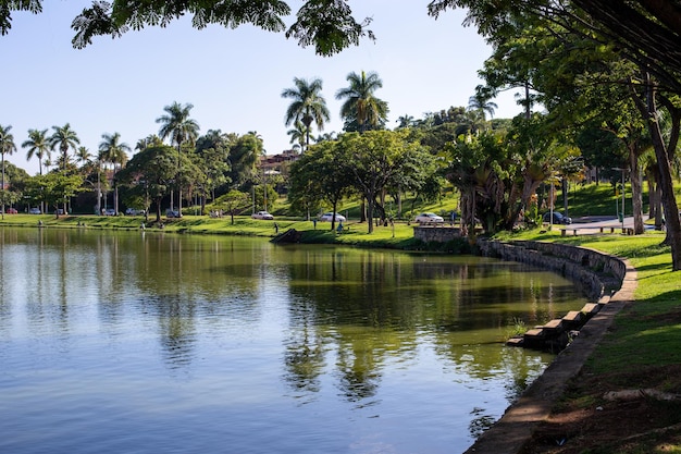 Lagoa da Pampulha en Belo Horizonte Minas Gerais Brasil famoso lugar turístico