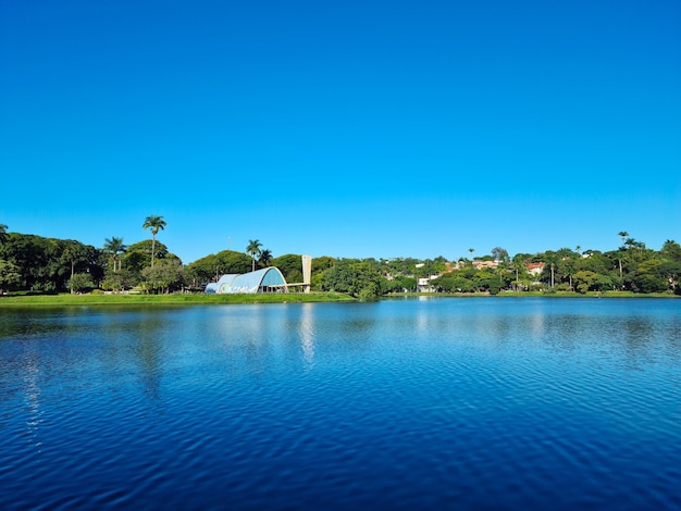 Lagoa da pampulha em belo horizonte minas gerais