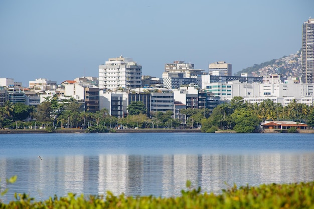 Lagoa Rodrigo de Freitas no Rio de Janeiro