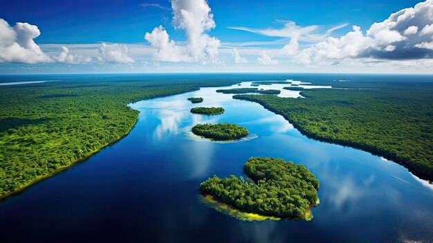 Foto los lagos de agua de guyana