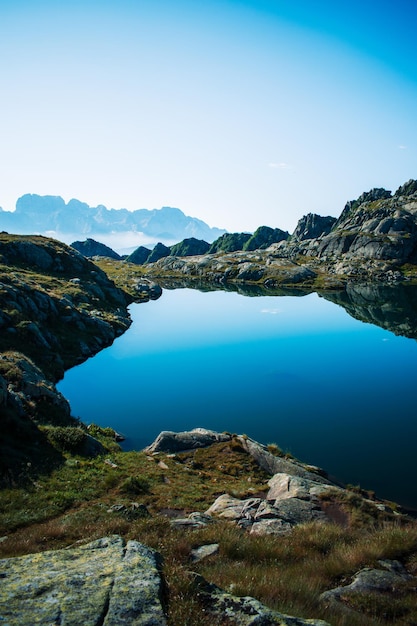 Foto lagos carisolo cerca de madonna di campiglio