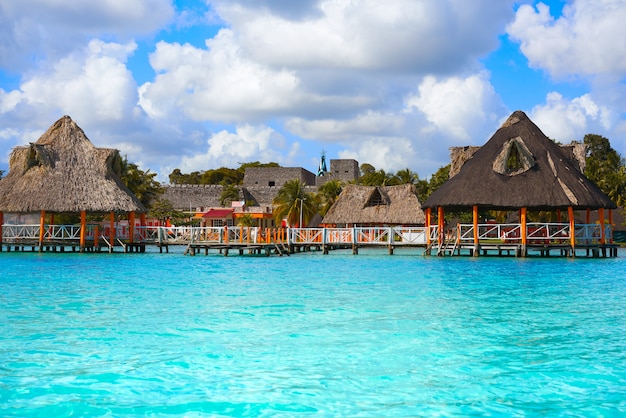 Laguna de Bacalar Laguna en México Maya