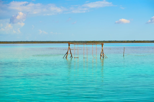 Laguna de Bacalar Laguna en México Maya