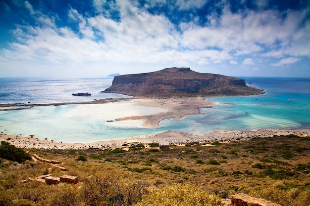 Laguna de Balos por la tarde