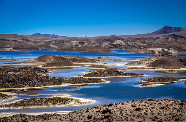 Laguna Cotatotani en Parque Lauca