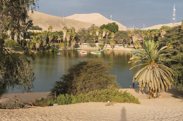 laguna de huacachina ica peru