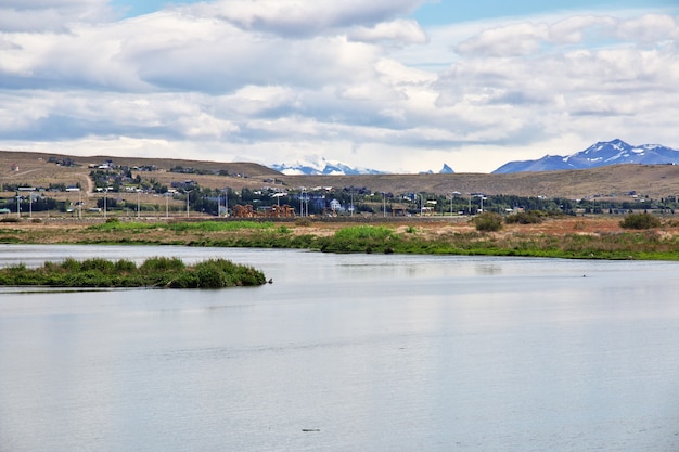 Laguna Nimez Reserva en El Calafate, Patagonia, Argentina