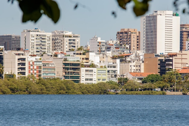 Laguna Rodrigo de Freitas en Río de Janeiro