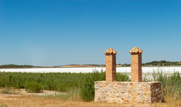 Foto laguna salada seca