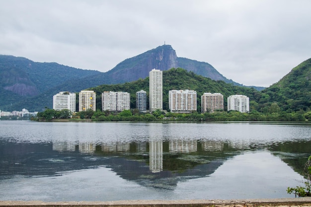 Lagune Rodrigo de Freitas in Rio de Janeiro