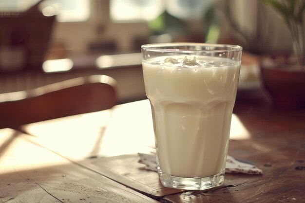 Lait Uma bebida deliciosa cheia de cálcio e nutrientes para um corpo saudável Perfeita para os amantes do leite