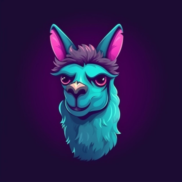 Lama-Cartoon-Logo 2