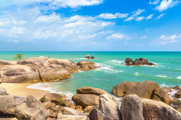 Lamai Beach en la isla de Koh Samui