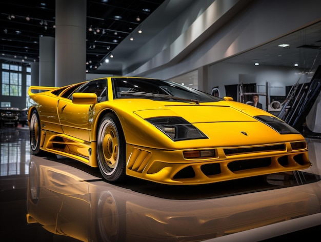 Lamborghini Diablo-Ausstellung