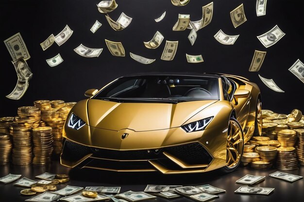 Lamborghini y el dinero