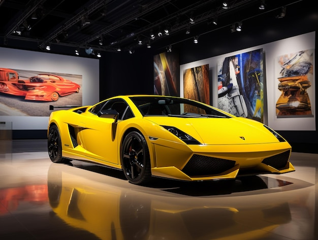 Lamborghini Gallardo-Ausstellung