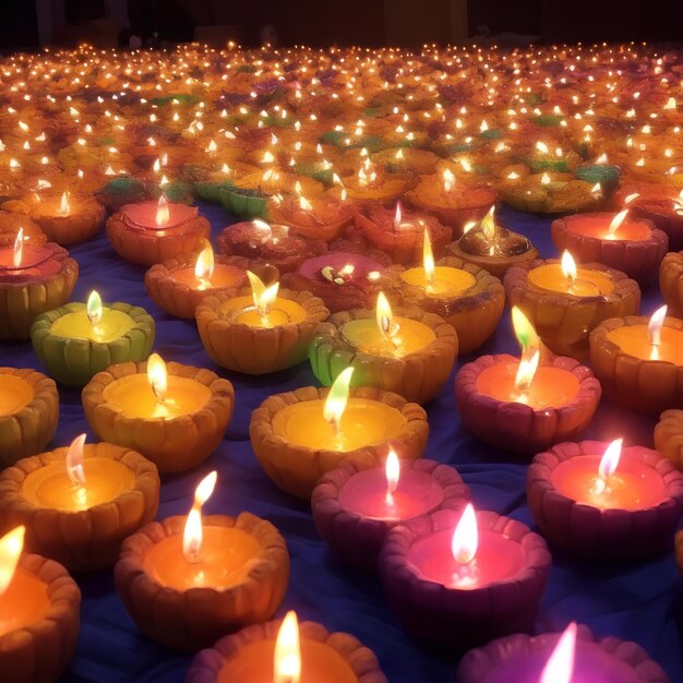 Lâmpada a óleo de Diwali