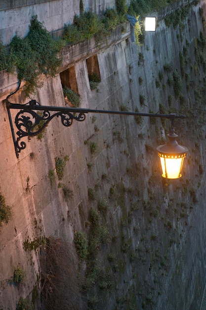 Lâmpada do rio Roma Tevere