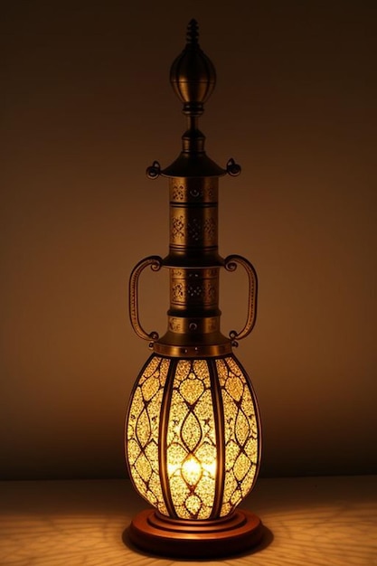 Lâmpada medieval Design bela lâmpada medieval 3D