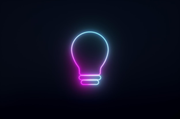 lâmpada neon
