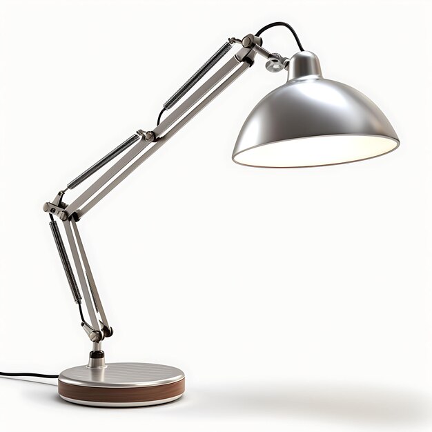 Lâmpada Swing Arm Design isolado elegante para criação de conteúdo de podcast e decoração de sala