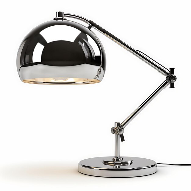 Lâmpada Swing Arm Design isolado elegante para criação de conteúdo de podcast e decoração de sala