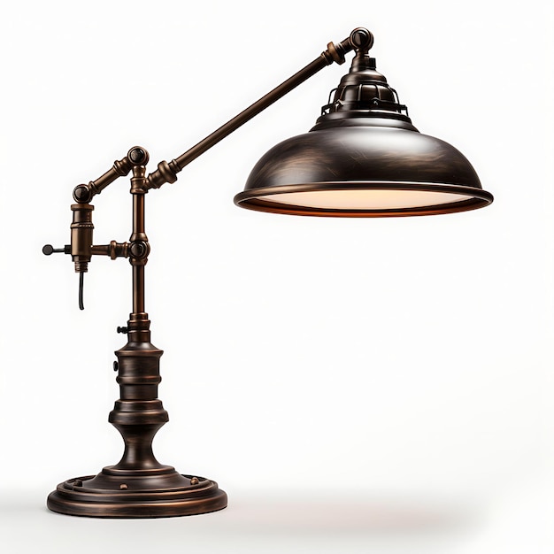 Lâmpada Swing Arm Design isolado elegante para criação de conteúdo de podcast e decoração de sala