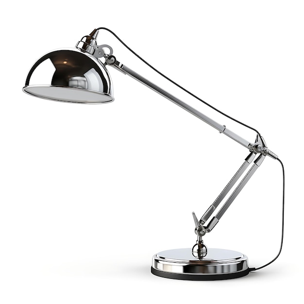 Lâmpada Swing Arm Design isolado elegante para criação de conteúdo de podcast e decoração de sala