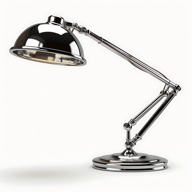 Lâmpada Swing Arm Design isolado elegante para criação de conteúdo de podcast e decoração de sala