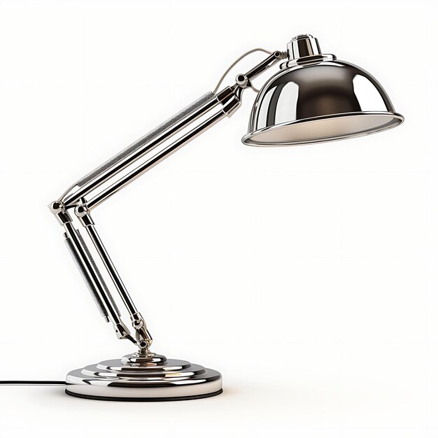 Lâmpada Swing Arm Design isolado elegante para criação de conteúdo de podcast e decoração de sala