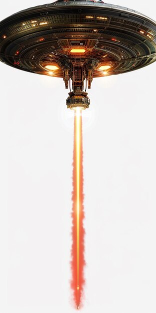 una lámpara con una luz roja en ella que está encendida
