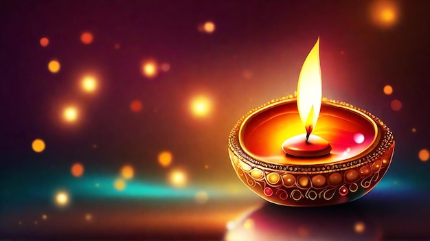 Lámparas de Diwali en una sinfonía de diseños
