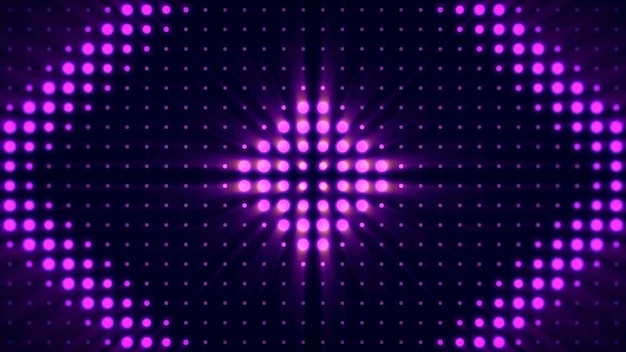 Lámparas eléctricas bucle de abstracción de color rombus rombus fondo de animación led virtual moderno