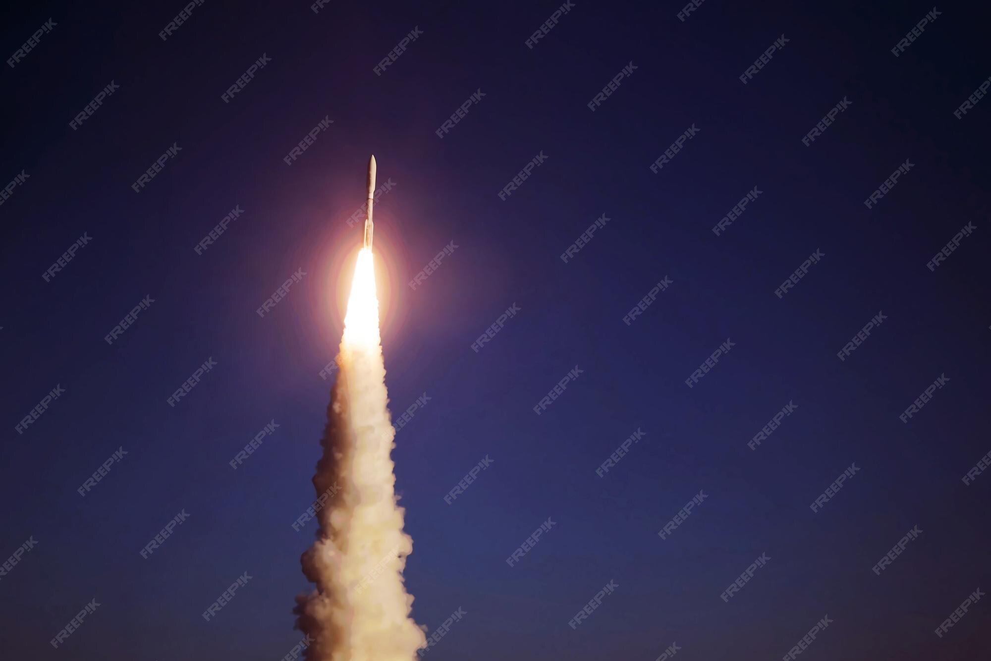 Lançamento de foguete elementos desta imagem fornecidos pela nasa