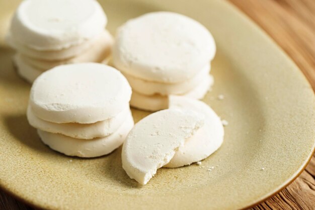 Lanche tradicional indonésio Brem Khas Solo feito de suco de arroz pegajoso fermentado seco foco selecionado