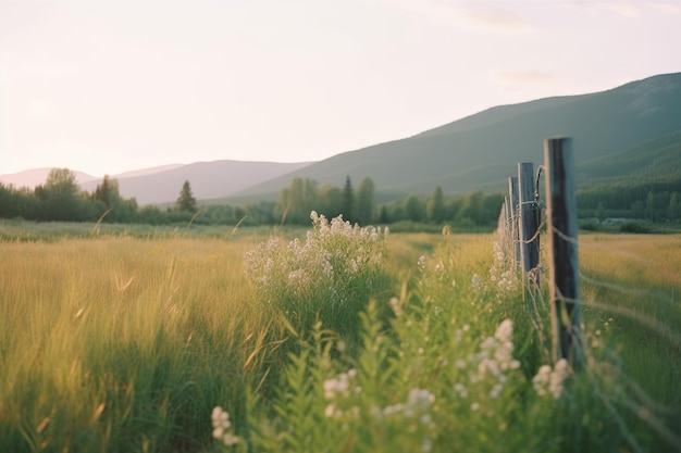 Landfelder-Landschaft