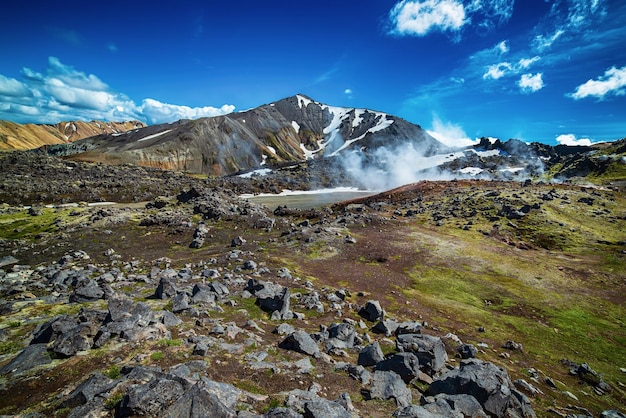 Landmannalaugar-Gebirge Island