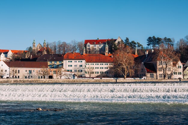 Landsberg am Lech im Winter, in Bayern Deutschland