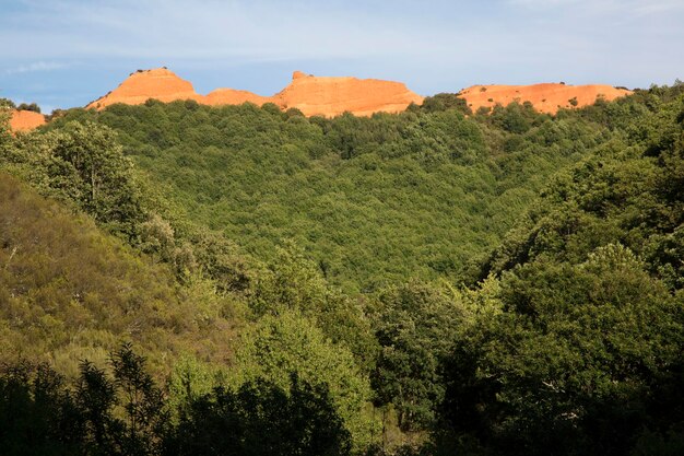 Landschaft am Medulas, Leon, Spanien