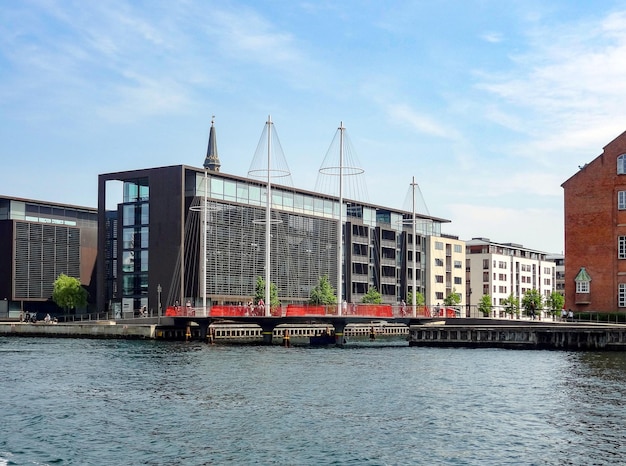 Landschaft am Wasser in Kopenhagen