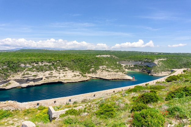 Landschaft auf der Insel Korsika in Frankreich